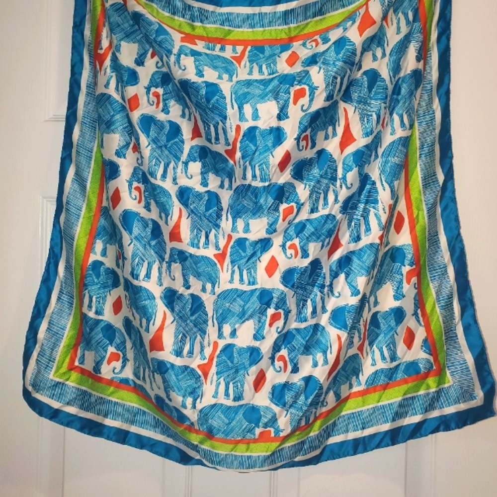 Nwot Zara Multicolor Elephant Print Pattern Desig… - image 1